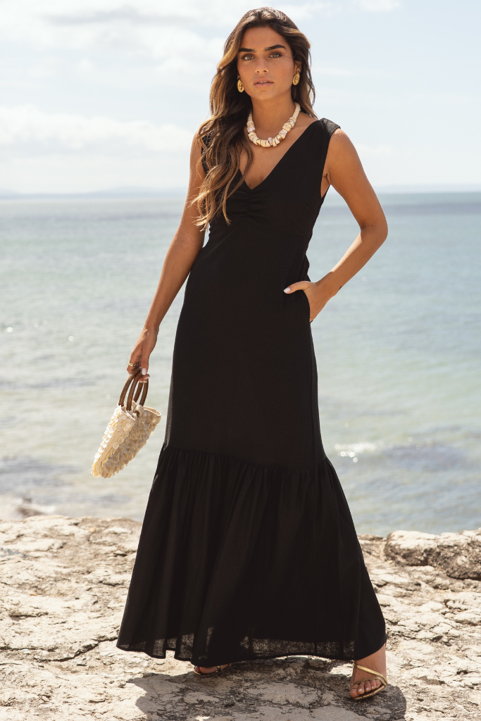 fleur maxi dress Thats So Fetch | Fleur Maxi Dress | champagne