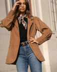 Blazer color camello Carmo
