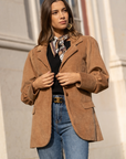 Blazer color camello Carmo