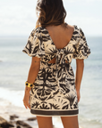 Dress Havana Black Noir Botanic