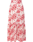 Skirt Emma Flower Red