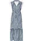 Vestido Celine Azul Marinero