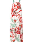 Vestido Chloe Coral Profundo