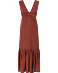 Vestido Fleur Ladrillo