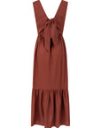 Vestido Fleur Ladrillo