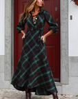 Dress Marie Tartan Green