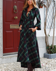 Dress Marie Tartan Green