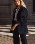 Blazer azul Carmo