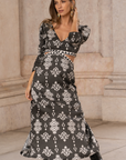 Dress Johanna Ornate Noir