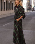 Dress Marie Tartan Green