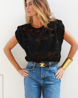 Top Kate Lace Black