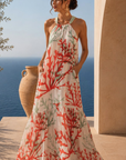 Dress Chloe Deep Coral