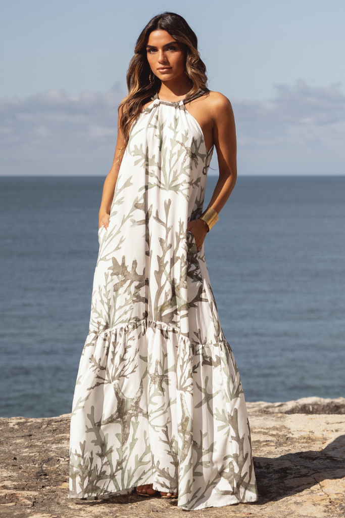 white drop waist maxi dress Naomi White Lace Drop-Waist Maxi Dress  Thomas and Rye