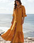 Menorca Dress Yellow