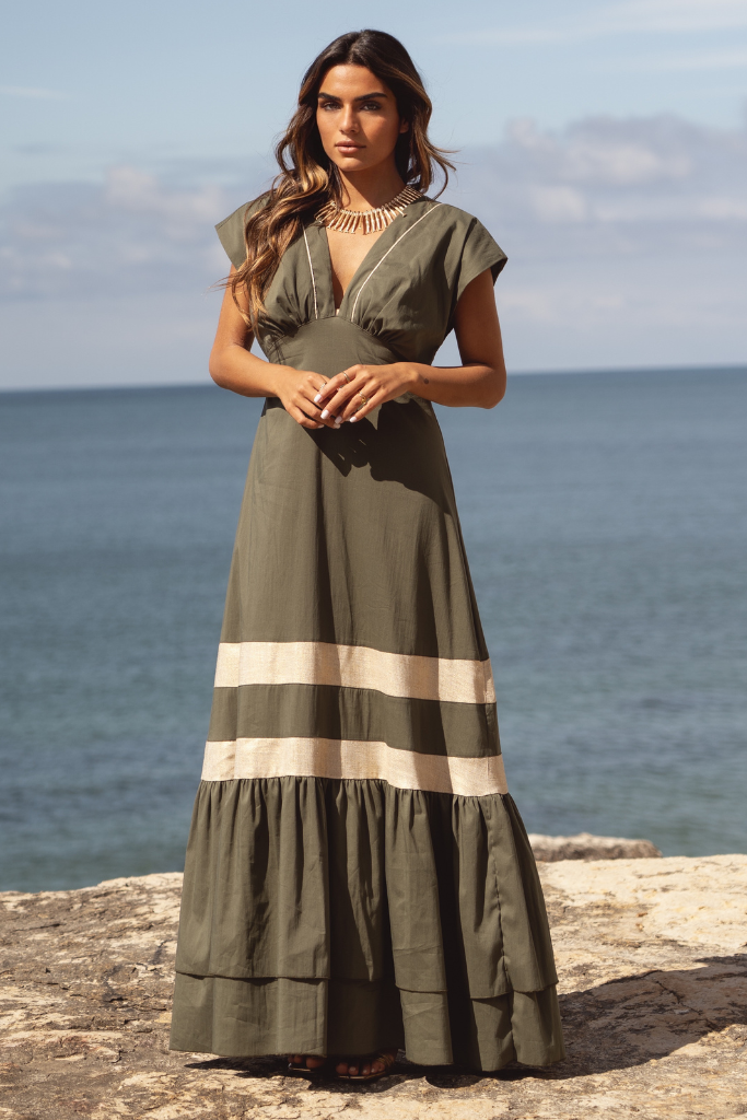olive beach dress Positano Olive Dress – S.O.L.E Lisboa