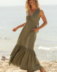Vestido Fleur Militar