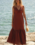 Vestido Fleur Ladrillo