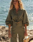 Camisa Audrey Militar