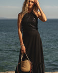 Maria Black Sequins Top