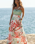 Falda Emma Coral Profundo