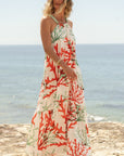 Vestido Chloe Coral Profundo