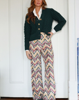 Pilar Cardigan Green