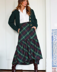 Skirt Caetana Tartan Green