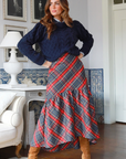 Skirt Caetana Tartan Grey