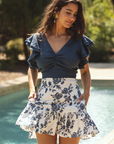Skirt Ibiza Azure Bloom