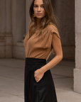 Kate Camel Top