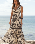 Dress Fleur Black Noir Botanic