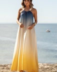 Santorini Yellow Dress
