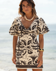 Dress Havana Black Noir Botanic