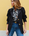 Blazer negro Carmo