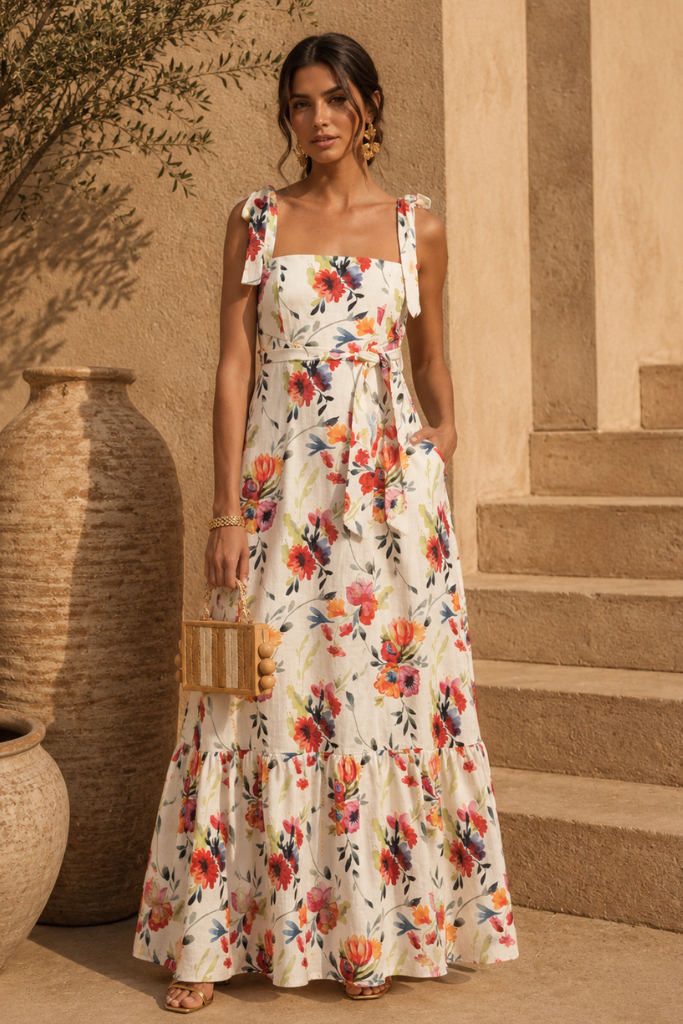 Vestido Biarritz Acuarela 