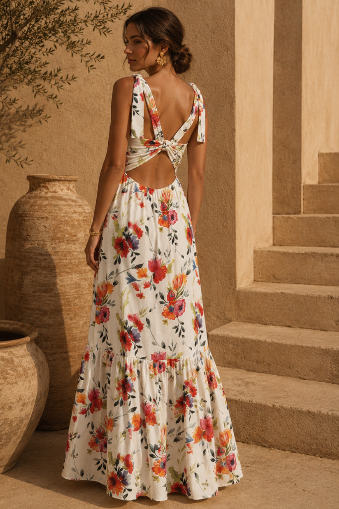 Vestido Biarritz Acuarela 
