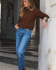 Carmen Sweater Brown
