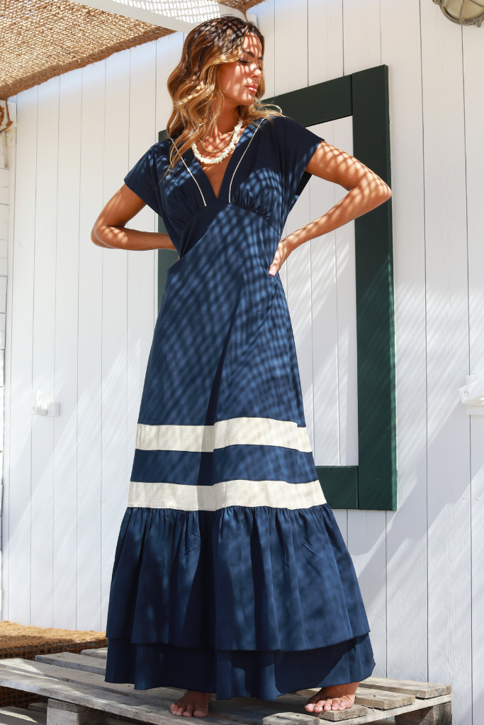 Positano Blue Dress – S.O.L.E Lisboa Positano Blue Dress – S.O.L.E Lisboa