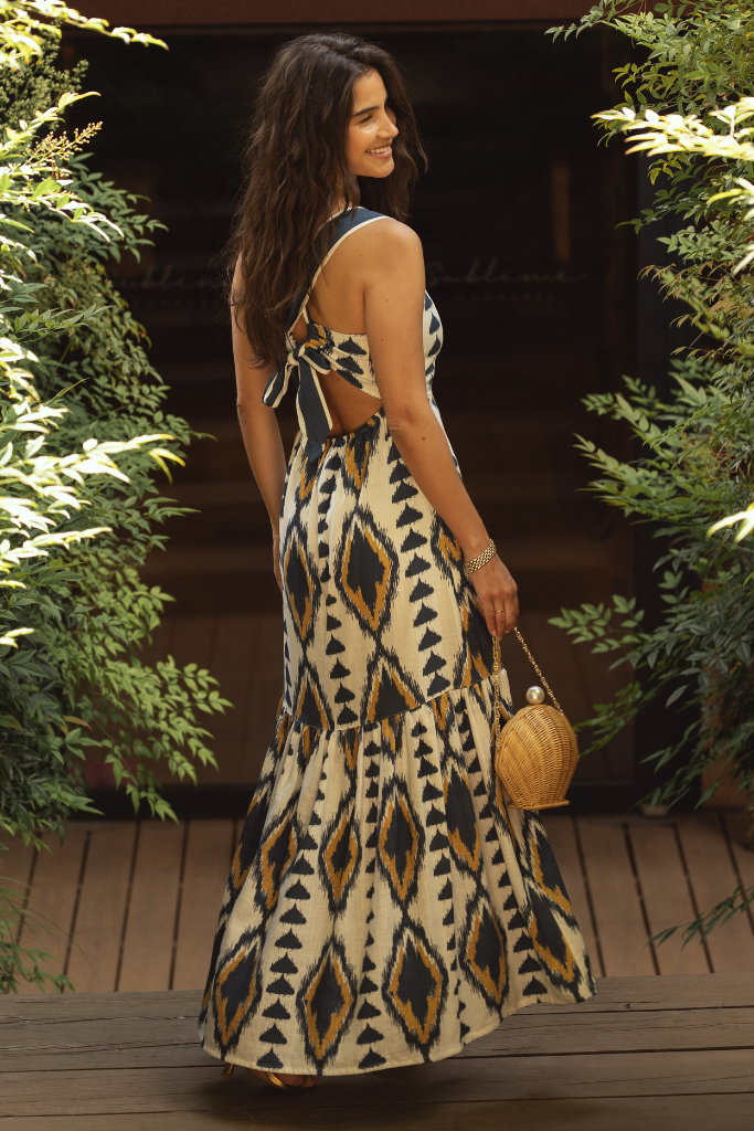 Dress Emilie Nomad Ikat