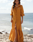 Menorca Dress Yellow