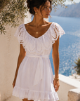 Olivia White Dress