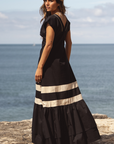 Positano Black Dress