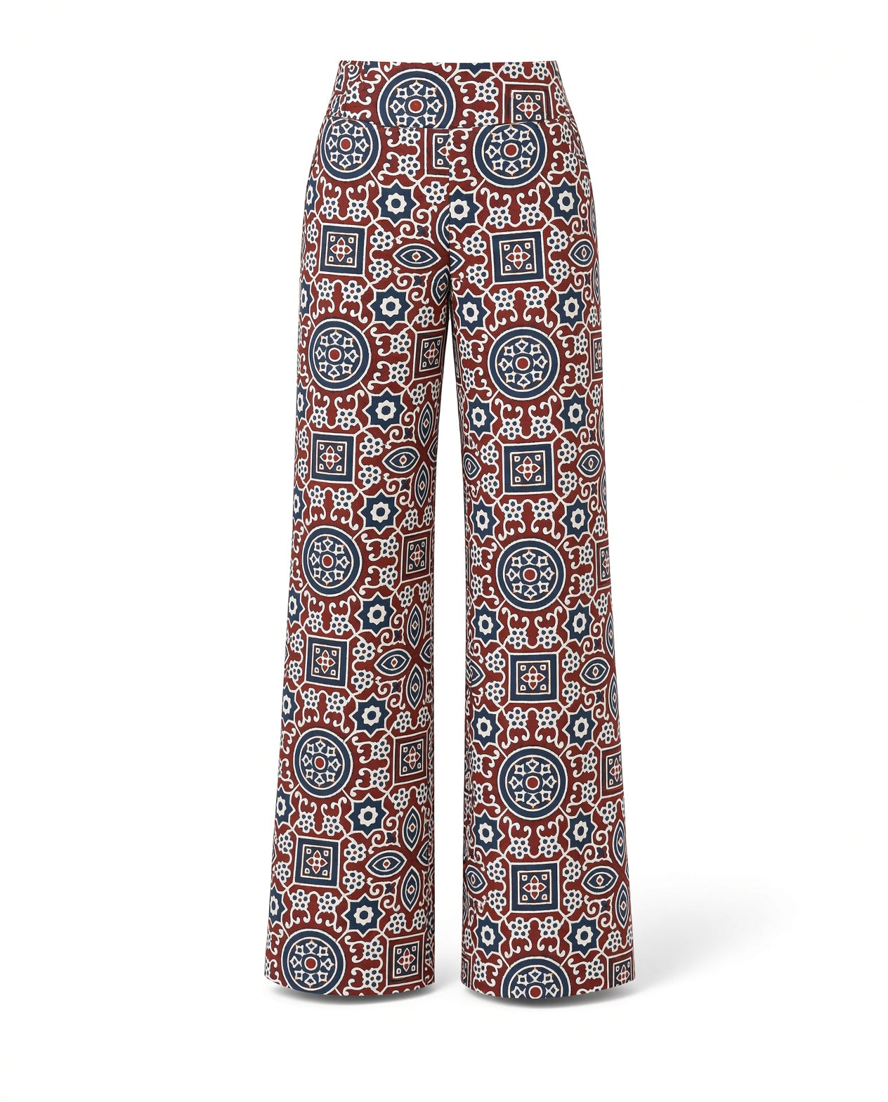Pantalones azules Aurora Bombazine