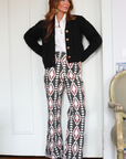 Pantalones azules Aurora Bombazine