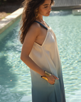 Santorini Blue Dress