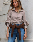 Shirt Penelope Stripes Brown