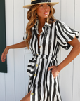 Comporta Dress Stripes Black
