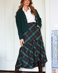Skirt Caetana Tartan Green