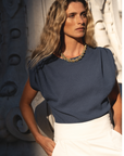 Kate Blue Top